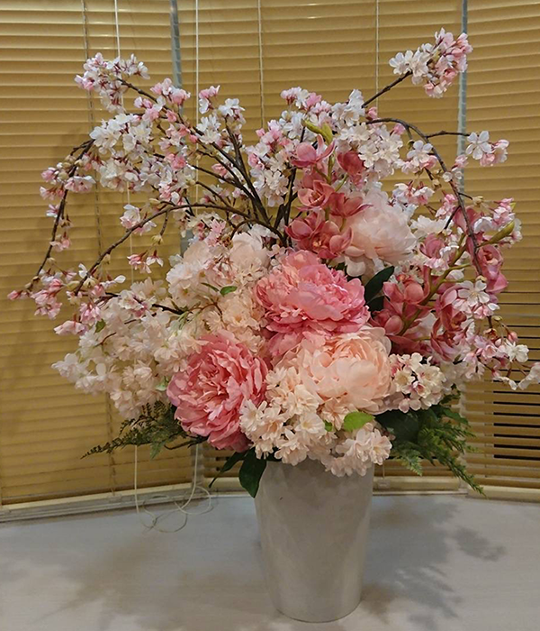 桜のアレンジ